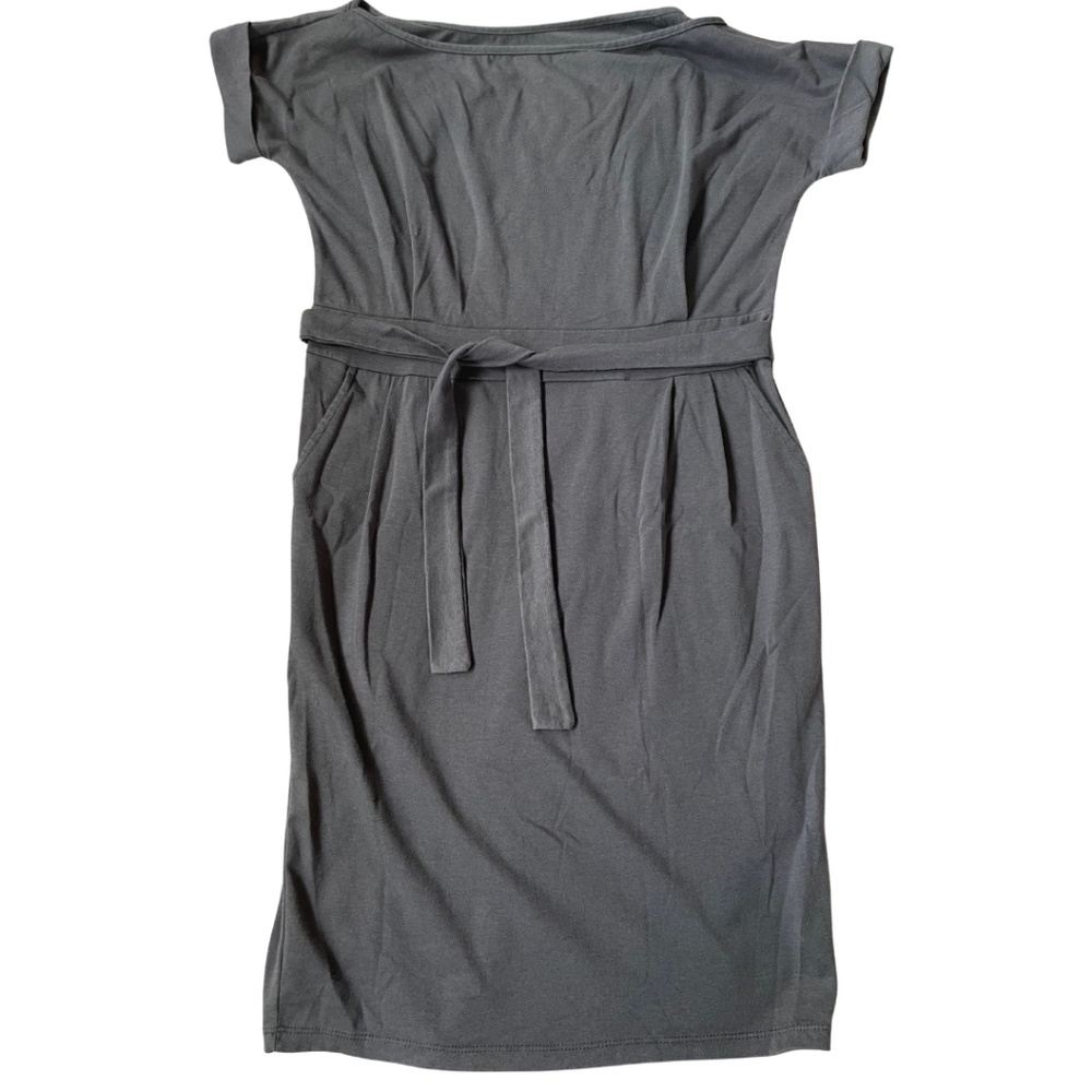 Grey Bodycon Pencil Dress For Women Size M - Picture 2 of 7
